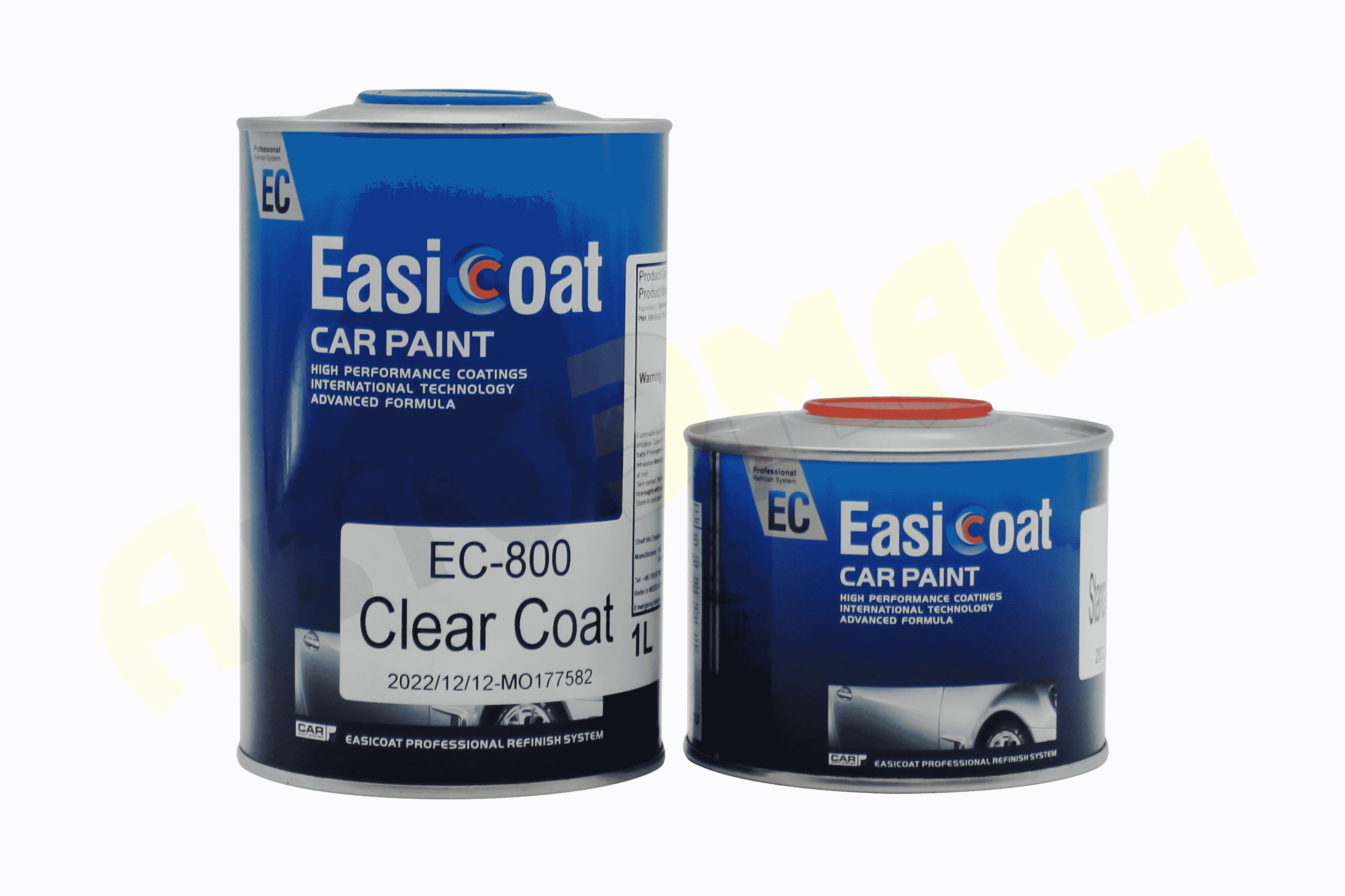 EASICOAT EC800 Clear Coat Set With EC802 Hardener