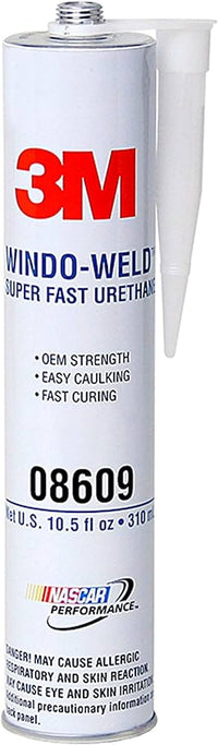 3M Windo-Weld™ Super Fast Urethane, Black, 310 ml, Cartridge, 08609